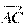 \overrightarrow{AC}