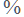 %