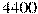 4400