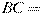 BC = 