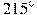 215^\circ