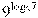 {{9}^{{{log }_{3}}7}}