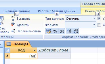 ��������: Access 2007