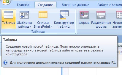 ��������: Access 2007