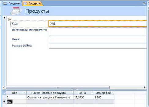 ��������: Access 2007