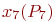 x_7 (P_7)
