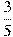 \frac{3}{5}