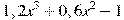 1,2x^3+0,6x^2-1