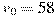v_0=58