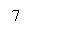 �������: 7