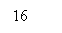 �������: 16