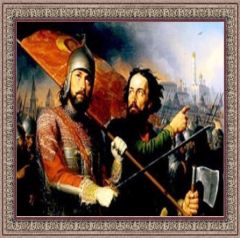 Минин и Пожарский. 1850 год, художник И.