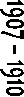 1907 � 1910