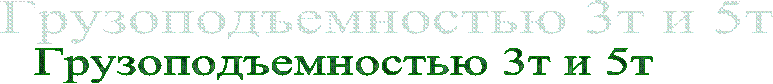 Грузоподъемностью 3т и 5т
