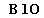 �������: B 1O