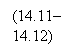 �������: (14.11�

14.12)

