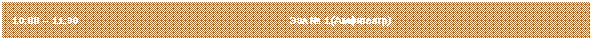 �������: 10:00 � 11:30 ��� � 1 (���������)