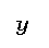 �������: y