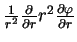 $ {1 \over r^2}

{\partial \over \partial r}r^2{\partial\varphi\over\partial r}$