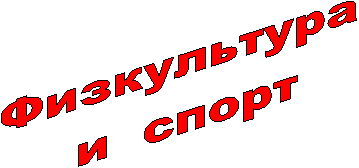 Физкультура
и спорт