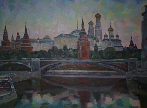 Рассвет на Москве-реке