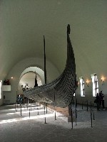 Норвегия. Осло. Корабль викингов