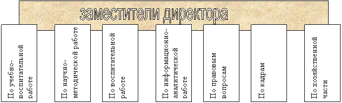 заместители директора
