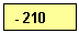 �������: - 210 