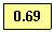 �������: 0.69 