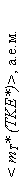 Подпись: < mT* (TKE*)>, а.е.м.