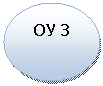 Овал: ОУ 3