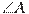 \angle A