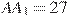 AA_1=27