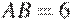 AB=6