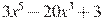 3x^5-20x^3+3