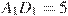 A_1D_1=5