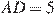 AD=5