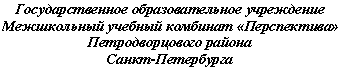 �������: ��������������� ��������������� ����������

����������� ������� �������� «�����������»

��������������� ������

�����-����������





