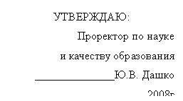 �������: ���������:

��������� �� �����

� �������� �����������

______________�.�. �����

___________________ 2008�

