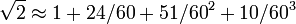 \sqrt{2}