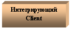 Подпись: Интегрирующий
Client