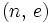 (n,\,e)