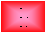 �������: v A

v E 

v I 

v O

v U 

v Y



