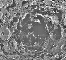 ������ ����� � ������ � ������ �������� (����: NASA/JPL/USGS)