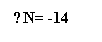 �������: ?N= -14





















SS

