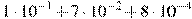 1\cdot10^{-1}+7\cdot10^{-2}+8\cdot10^{-4}