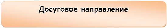 Скругленный прямоугольник: Досуговое направление