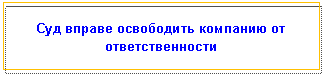 Подпись: Суд вправе освободить компанию от ответственности