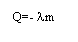 �������: Q=- ?m



