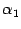 $ {\alpha}_1$